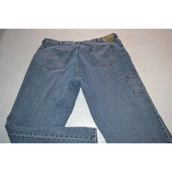 Columbia Jeans Size 38 X 30 Mens Baggie Straight Fit Blue Cotton Denim - Picture 10 of 10